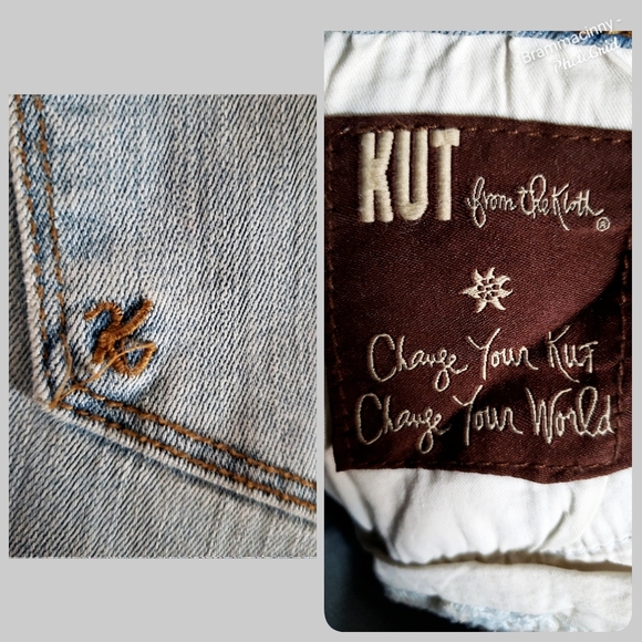 Kut From The Kloth CHRISSY FLARE Distressed Jeans - Picture 7 of 8